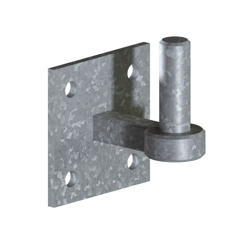 Gate Hinge Hook on Plate