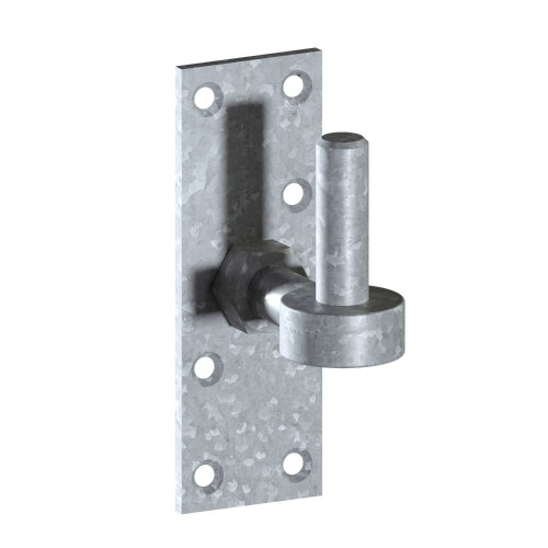 Adjustable gate Hinge Hooks on Plate