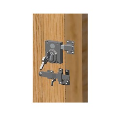 Suffolk Latch for the Sonra Euro Cylinder Long Throw Dead Lock - Light Grey