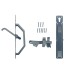 Suffolk Latch for the Sonra Euro Cylinder Long Throw Dead Lock - Light Grey Suffolk Latch for the Sonra Euro Cylinder Long Throw Dead Lock - Light Grey