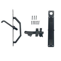 Suffolk Latch for the Sonra Rim Cylinder Long Throw Dead Lock - Black