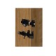 Suffolk Latch for the Sonra Rim Cylinder Long Throw Dead Lock - Black