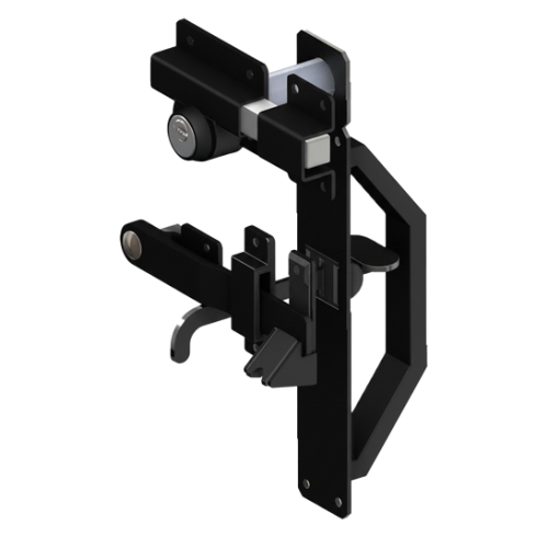 Rim Cylinder with Suffolk Latch